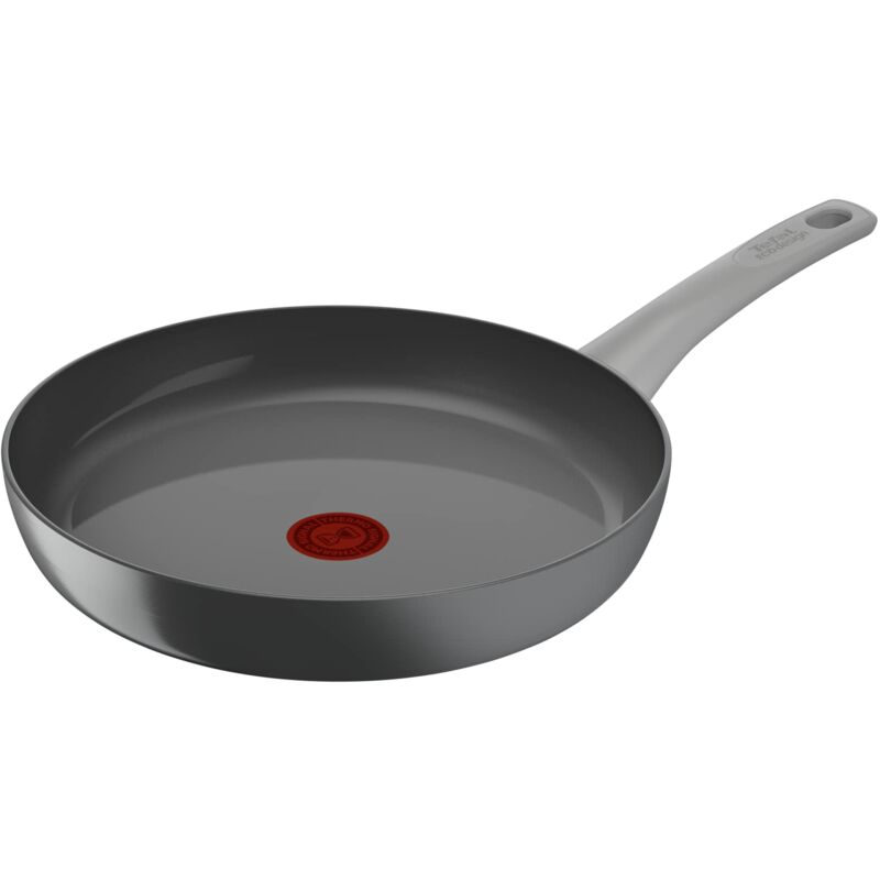 foto del prodotto renew on padella antiaderente in ceramica a induzione, 26 cm, colore grigio tefal