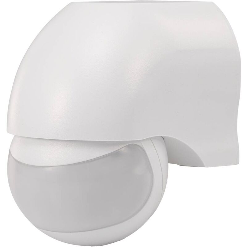 foto del prodotto renkforce 1034069 da parete rilevatore di movimento ad infrarossi passivo pir 160 rel bianco ip44