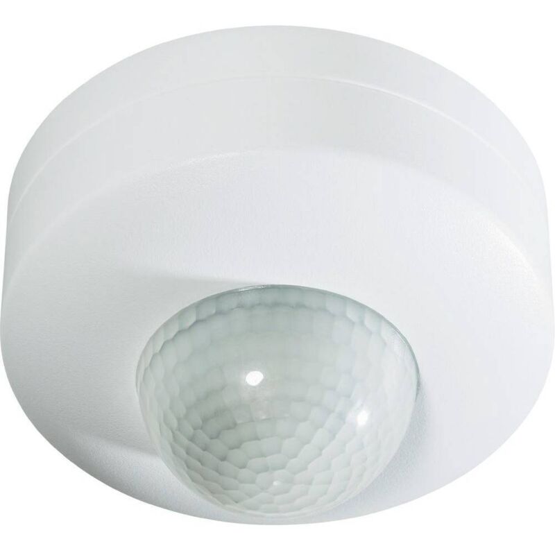 foto del prodotto renkforce 1296308 soffitto, da parete rilevatore di movimento ad infrarossi passivo pir 360 rel bianco ip20