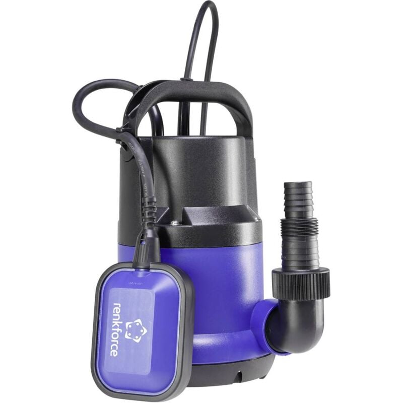 foto del prodotto renkforce 1519492 pompa ad immersione acque chiare con spina di sicurezza 6000 l h 6 m