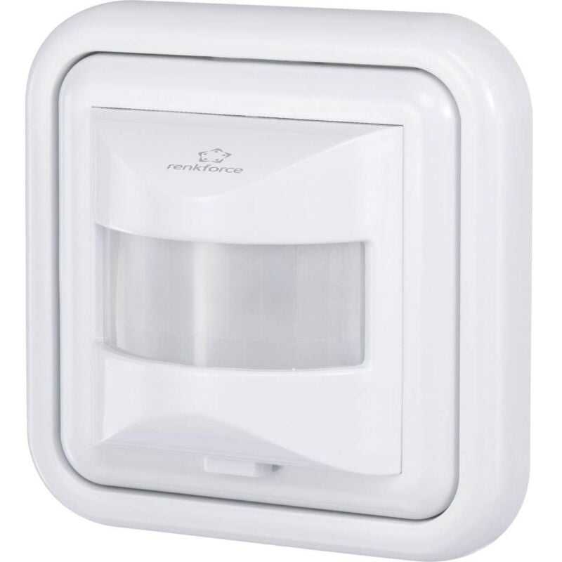 foto del prodotto renkforce 4016139070186 da incasso rilevatore di movimento ad infrarossi passivo pir 160 rel bianco ip20