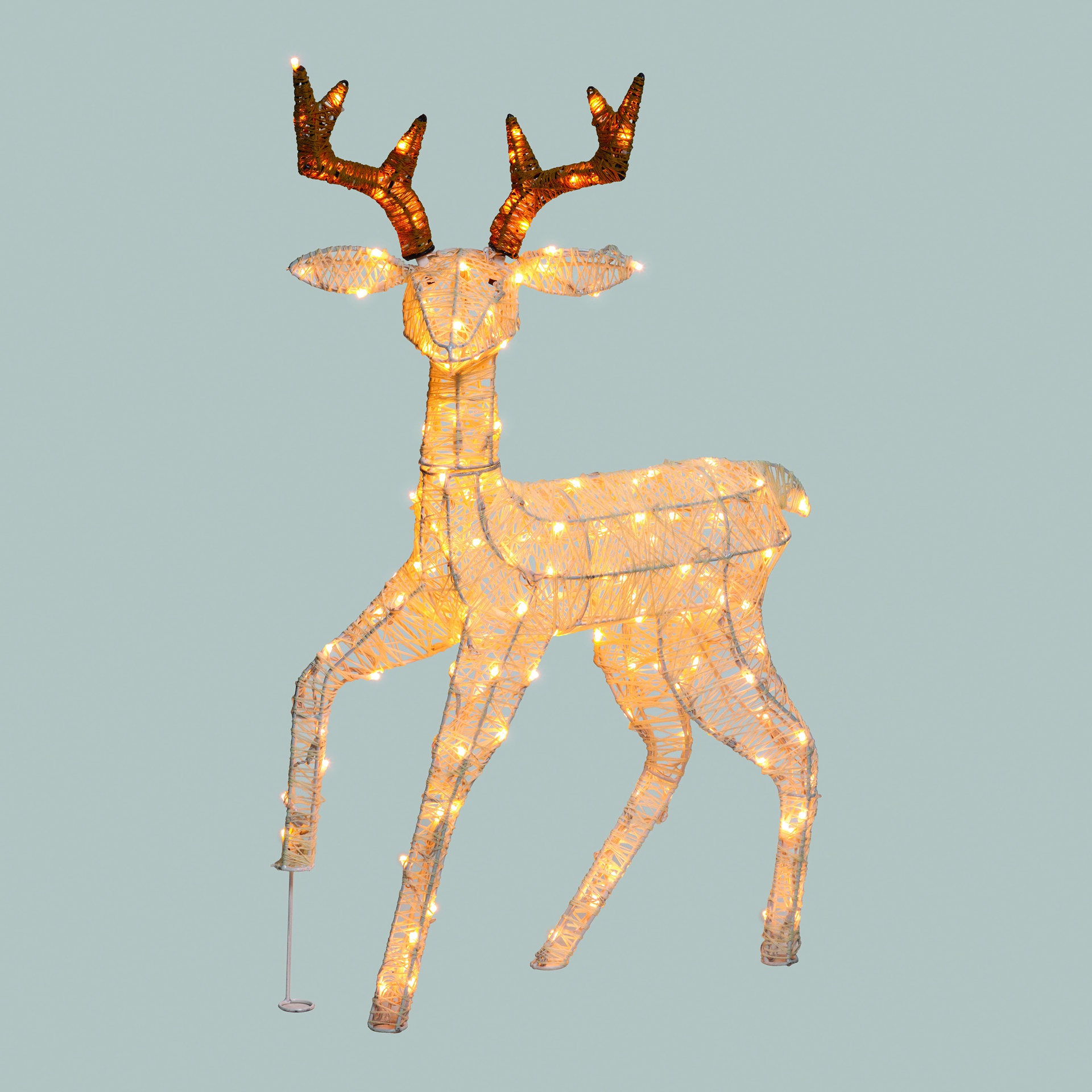 foto del prodotto renna 3d h85cm 160 led serie lhc luci di natale