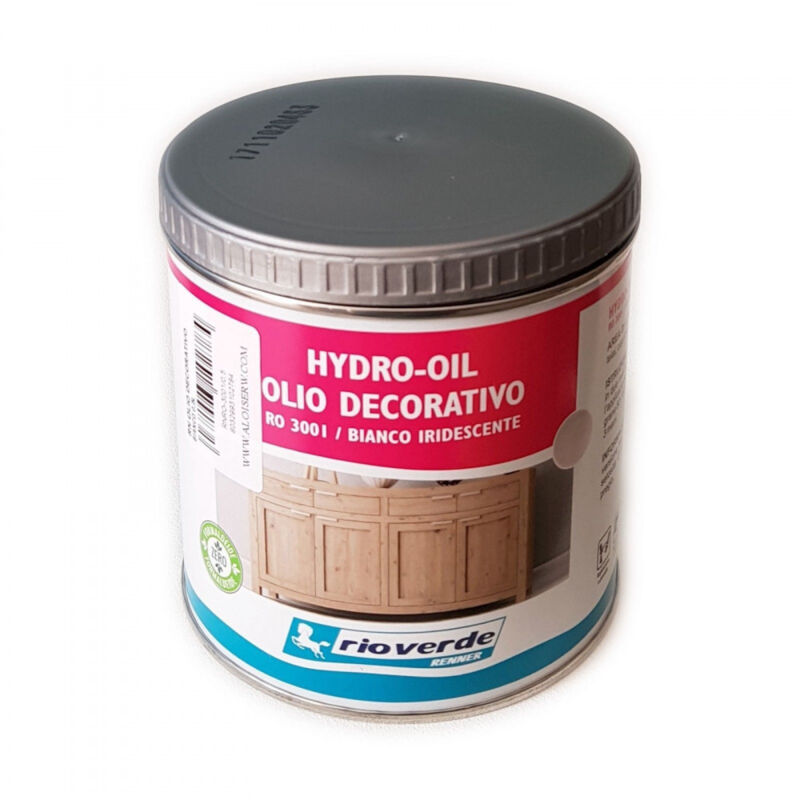 foto del prodotto renner hydro oil 0,5lt olio all acqua decorativo, colori naturale
