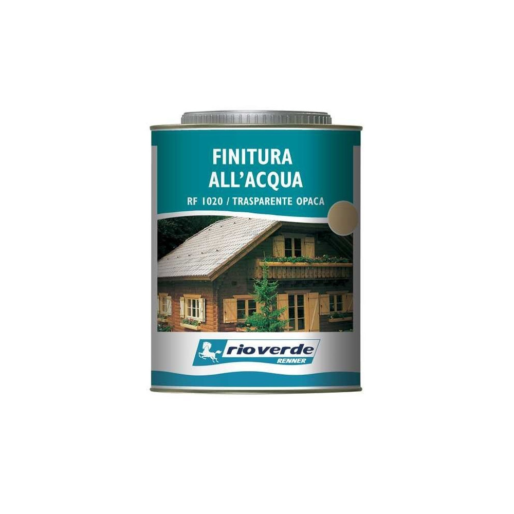 foto del prodotto renner rf 1120 750ml finitura trasparente semilucida base acqua