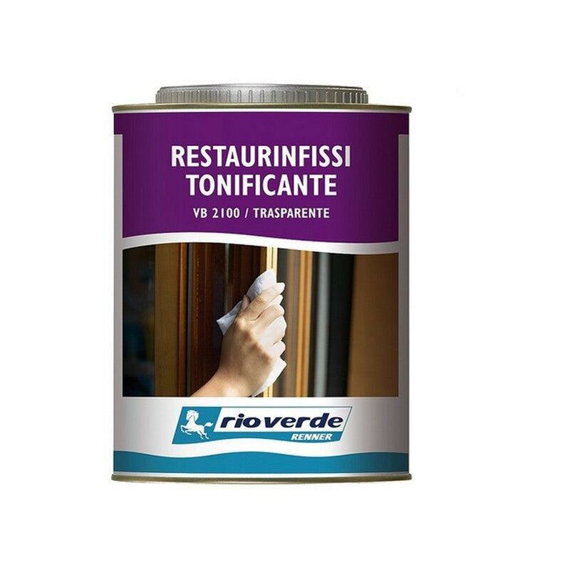 foto del prodotto renner rio verde vb2100 restaura infissi tonificante trasparente da 0.75 lt