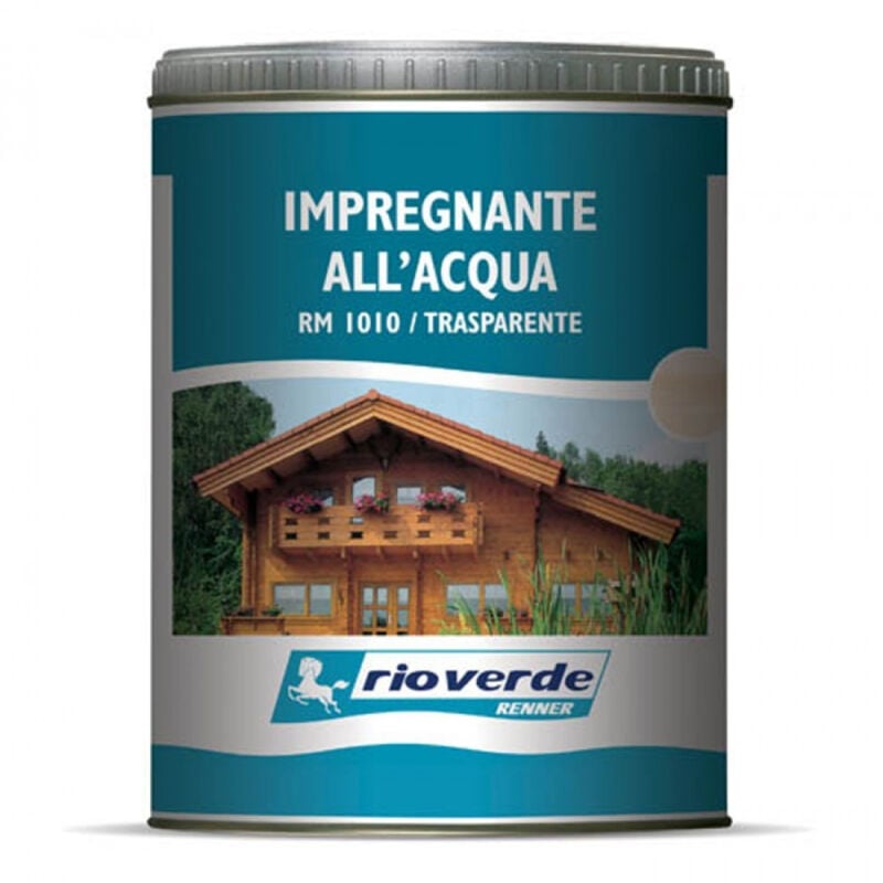 foto del prodotto renner rm 750ml impregnante ecologico base acqua per esterni ed interni, colori disponibili mogano
