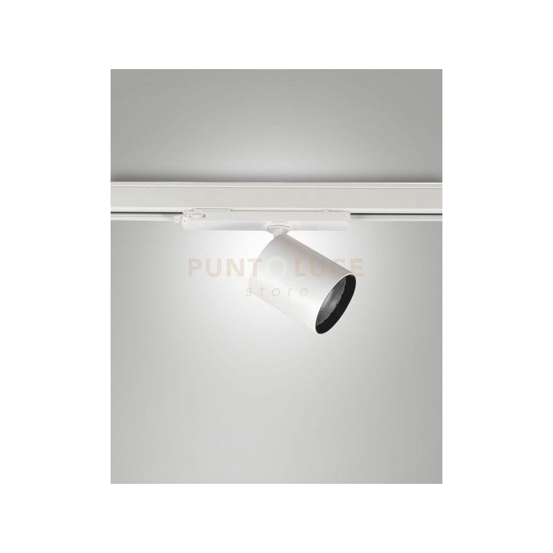 foto del prodotto renoir proiettore binario 3000k 2990lm 28w bianco orientabile 52 cri90 dimmerabile dali