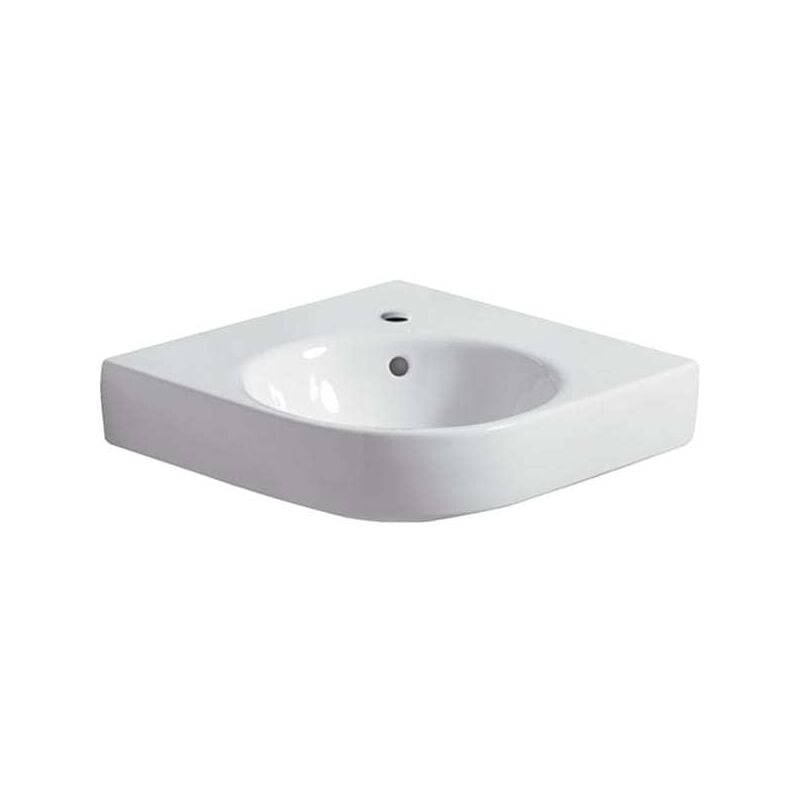 foto del prodotto renova nr.1 comprimo nouveau lavabo d'angle, 50cm, - geberit