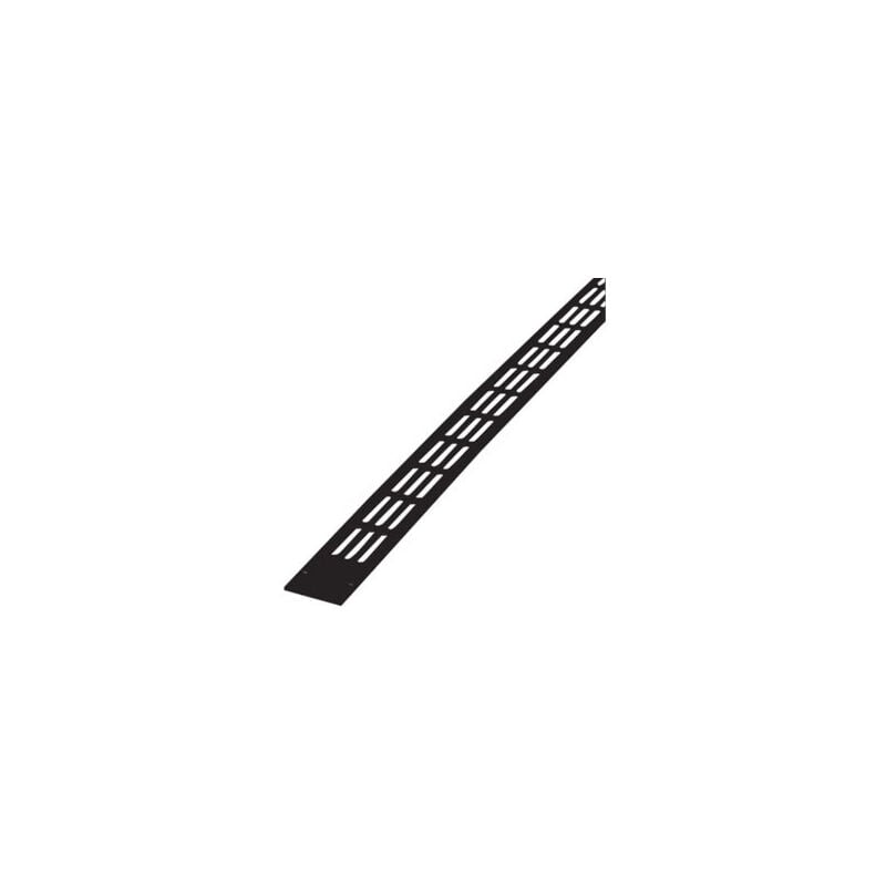foto del prodotto renson 478 2 griglia piatta in alluminio 375 mm nero ral 9005 00047828