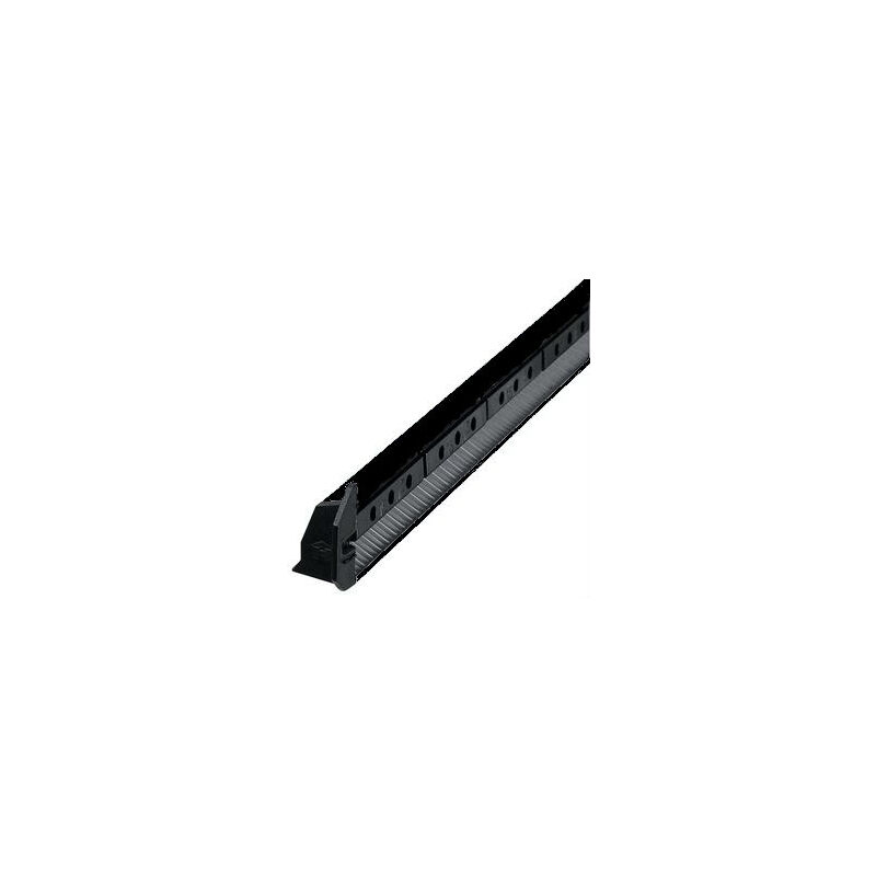 foto del prodotto renson presa d aria esterna in alluminio 471 2 375 mm nero scuro ral 9005 00047128