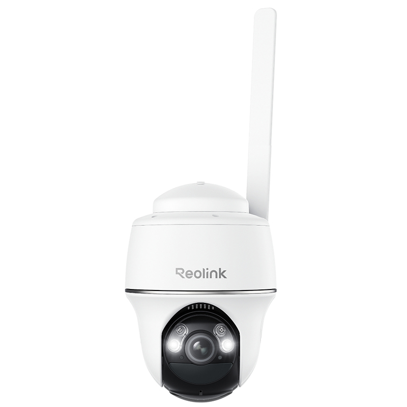 foto del prodotto reolink go series g430 b4gpt2k03sp - telecamera 4g 2k a batteria con pannello solare