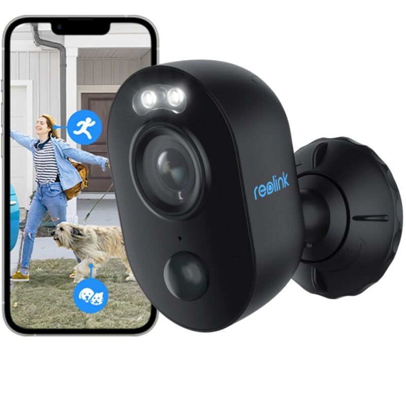 foto del prodotto reolink videocamere di sorveglianza con spotlight, 1080p telecamera ip da esterno con avvisi di movimento pir, audio a 2 vie, allarme sirena,