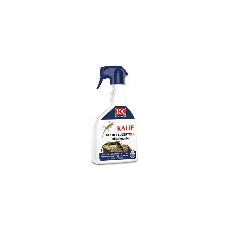 foto del prodotto repellente disabituante spray 750 ml contro gechi e lucertole kollant kalif