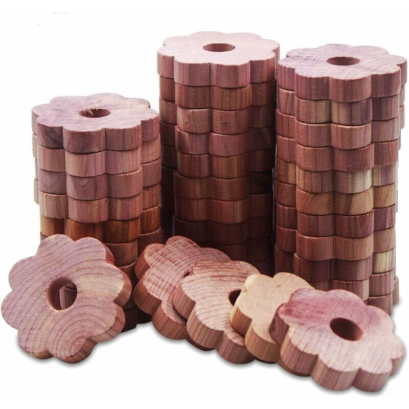 foto del prodotto repellente naturale antitarme per tessuti in legno di cedro, protezione antitarme per indumenti in cedro rosso aromatico non tossico, repellente per