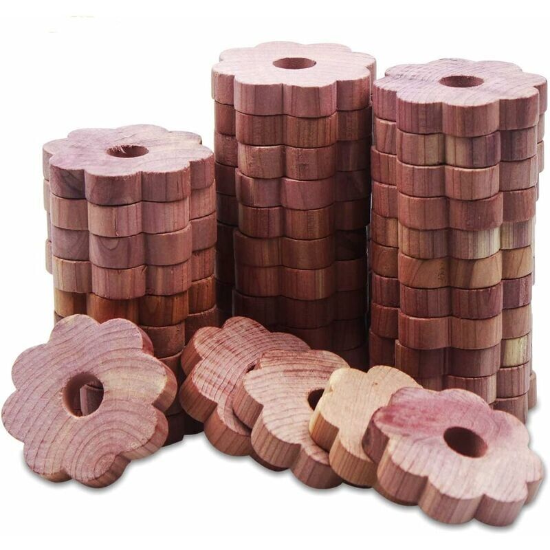 foto del prodotto repellente naturale antitarme per tessuti in legno di cedro, protezione antitarme per indumenti in cedro rosso aromatico non tossico, repellente per