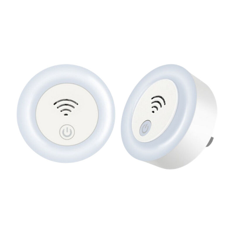 foto del prodotto repellente per insetti ad ultrasuoni con luce led, sicuro ed efficace per repellenti per insetti, design compatto e vivace, perfetto per l'uso in