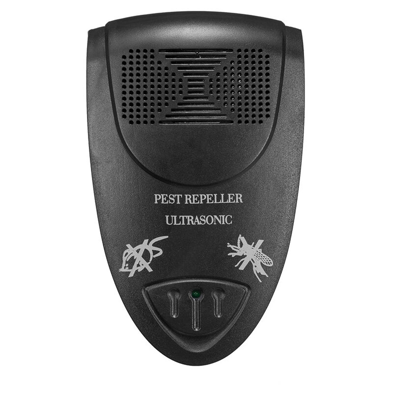 foto del prodotto repellente per topi e ratti ad ultrasuoni, repellente per insetti e roditori ad ultrasuoni, repellente elettronico per interni contro topi, zanzare,