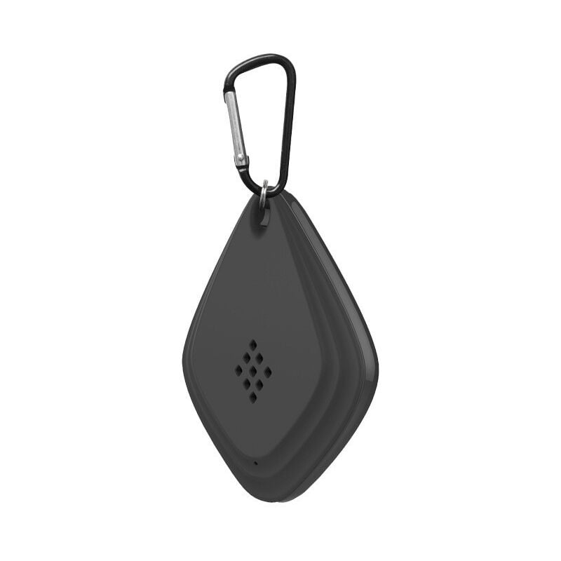 foto del prodotto repellente per zanzare ad ultrasuoni nero repellente per zanzare ad ultrasuoni portatile anti zanzare elettronico ricaricabile tramite usb, comodo e