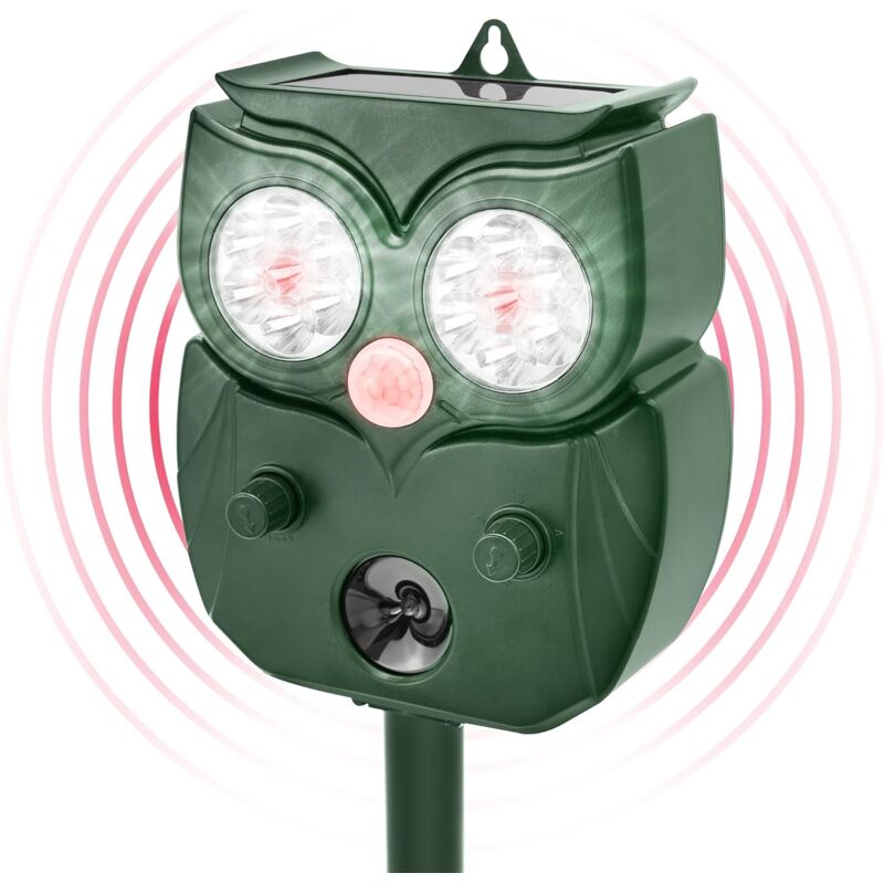 foto del prodotto repellente solare per topi, repellente per gatti ad ultrasuoni, repellente per serpenti all aperto, adatto per giardini e cortili, pu respingere