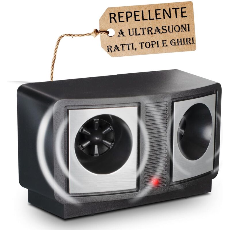 foto del prodotto repellente ultrasuoni ratti topi e ghiri ideale anche per interni repellente roditori sadokan