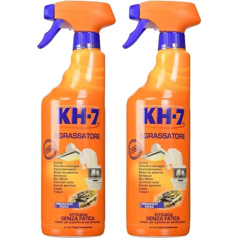 foto del prodotto replood 2x kh7 sgrassatore multiuso super potente spray senza fatica sgrassante 2x750ml