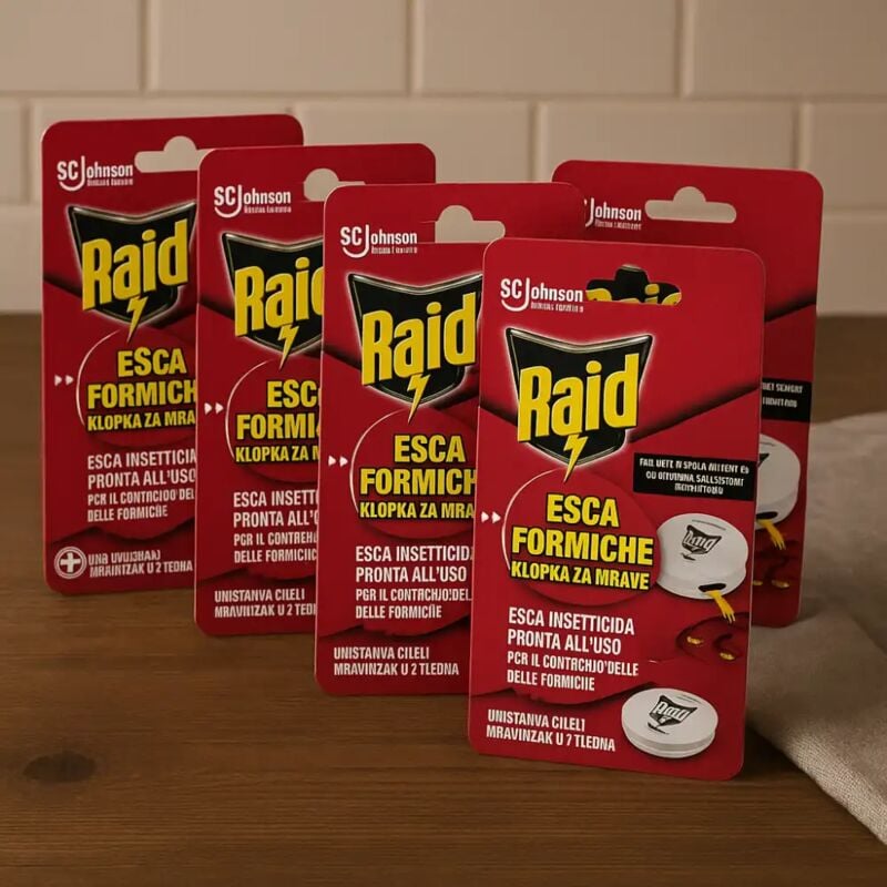 foto del prodotto replood 5x raid esca formiche insetticida uso interno esterno pronta all uso