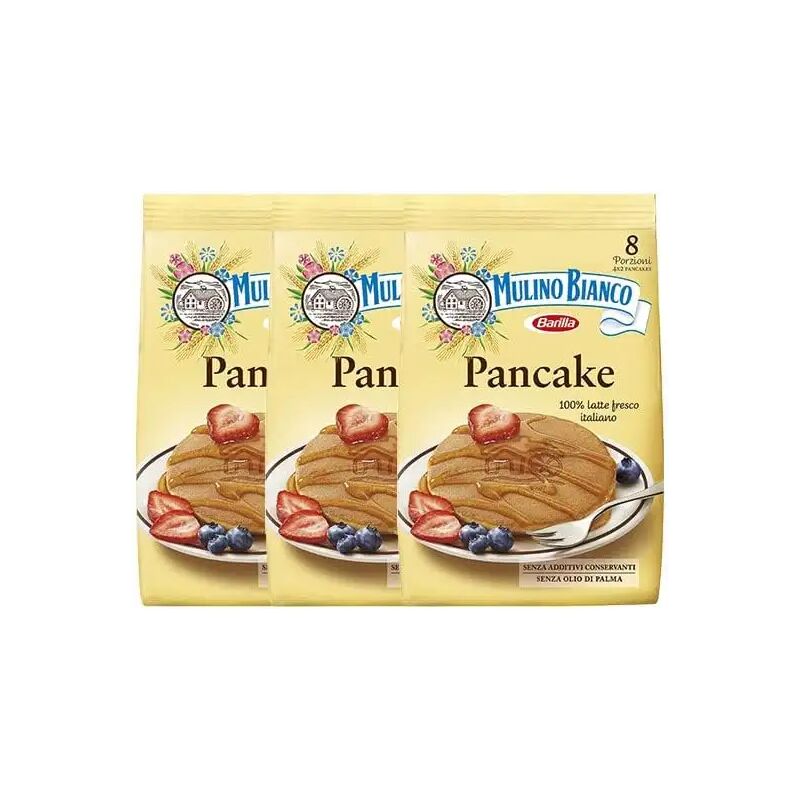 foto del prodotto replood - 6x mulino bianco pancake con latte fresco italiano 6 confezioni da 260g