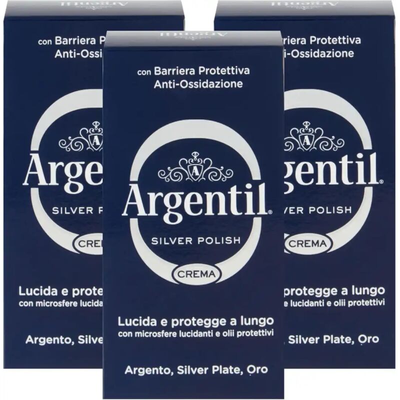 foto del prodotto replood argentil detergente per argento lucida, protegge e antiossida 150ml x 3 pezzi