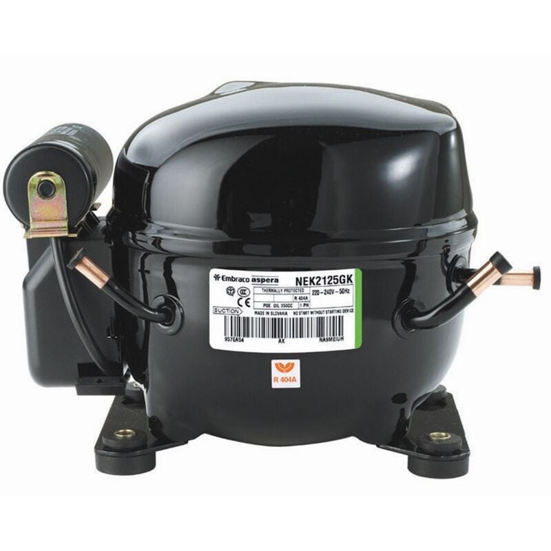 foto del prodotto reporshop compressore emprace nek emt6160z r134a 220v 1 4cv alta temperatura 6,8 cm3