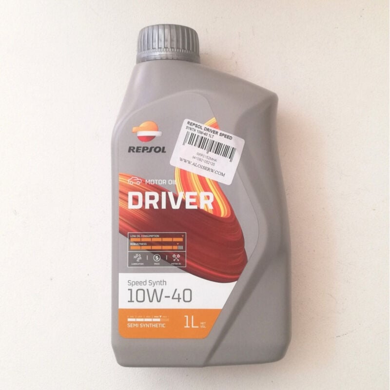 foto del prodotto repsol driver speed synth 10w 40 1lt olio motore per benzina e diesel