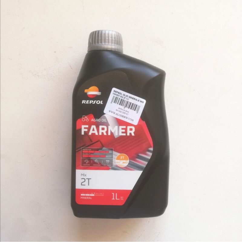 foto del prodotto repsol farmer 2t 1lt olio miscela minerale per motori 2 tempi