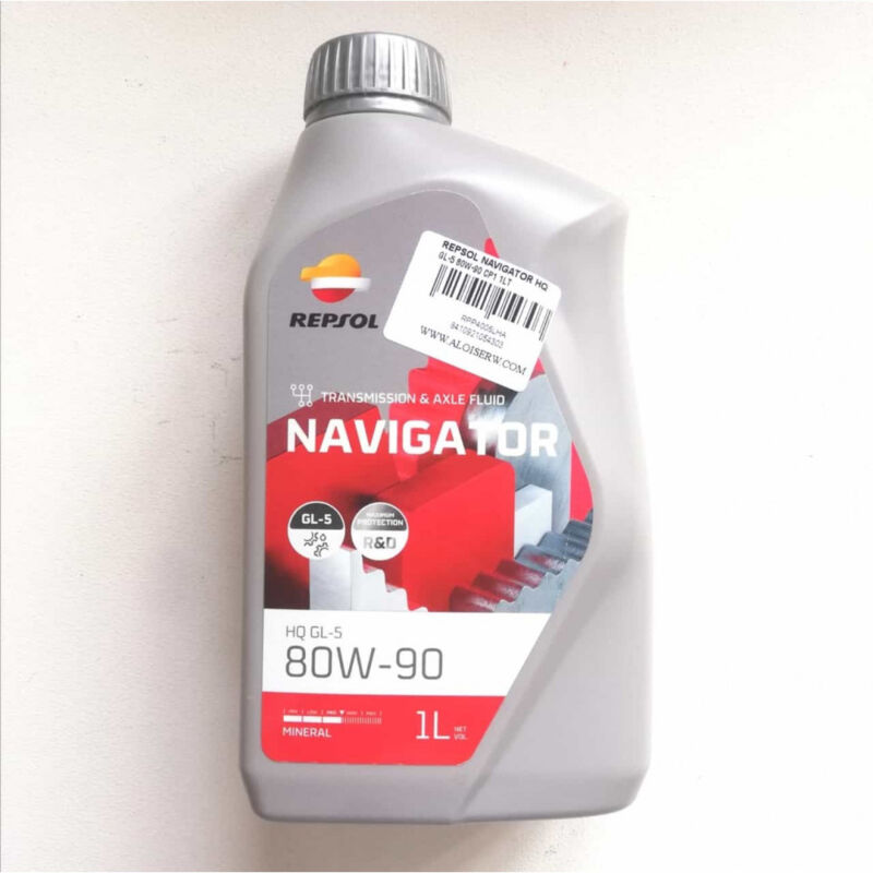 foto del prodotto repsol navigator cartago 80w 90 1lt olio lubrificante multigrado hq gl 5
