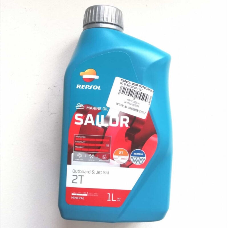 foto del prodotto repsol sailor outboard jet ski 1lt olio nautico 2t cp 1 per moto scooter d acqua