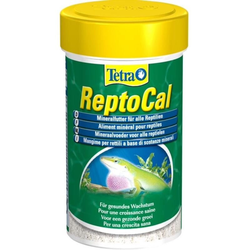 foto del prodotto reptocal 100ml 60gr integratore in polvere di calcio per rettili tetra