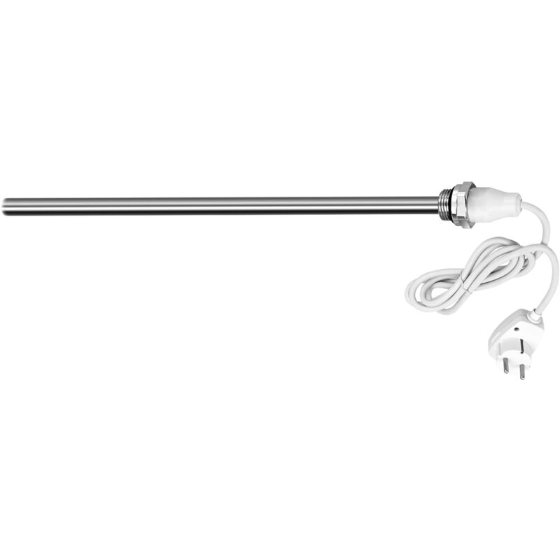 foto del prodotto resistenza elettrica da 600 watt con spina e interruttore meccanico a pulsante, bianco heilmetz