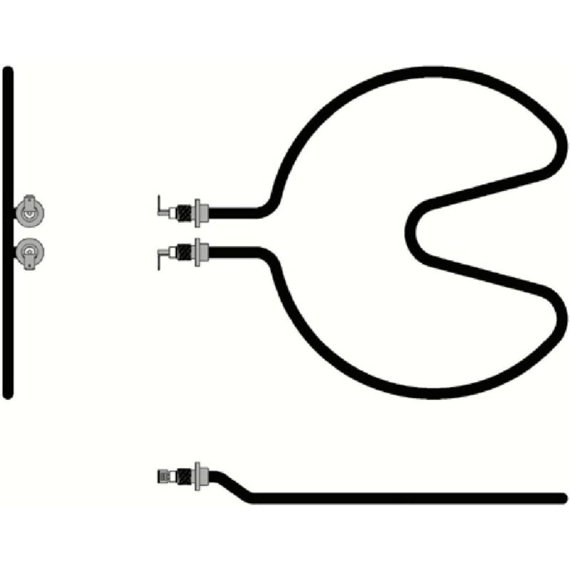 foto del prodotto resistenza fornetto pizza w600 v230 cuocipizza g3 ferrari optima varie marche