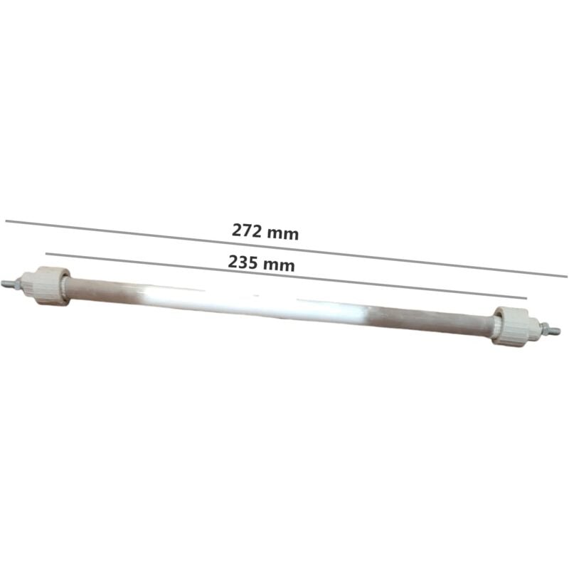 foto del prodotto resistenza vetro candeletta quarzo stufetta e fornetti elettrici 400w 272mm