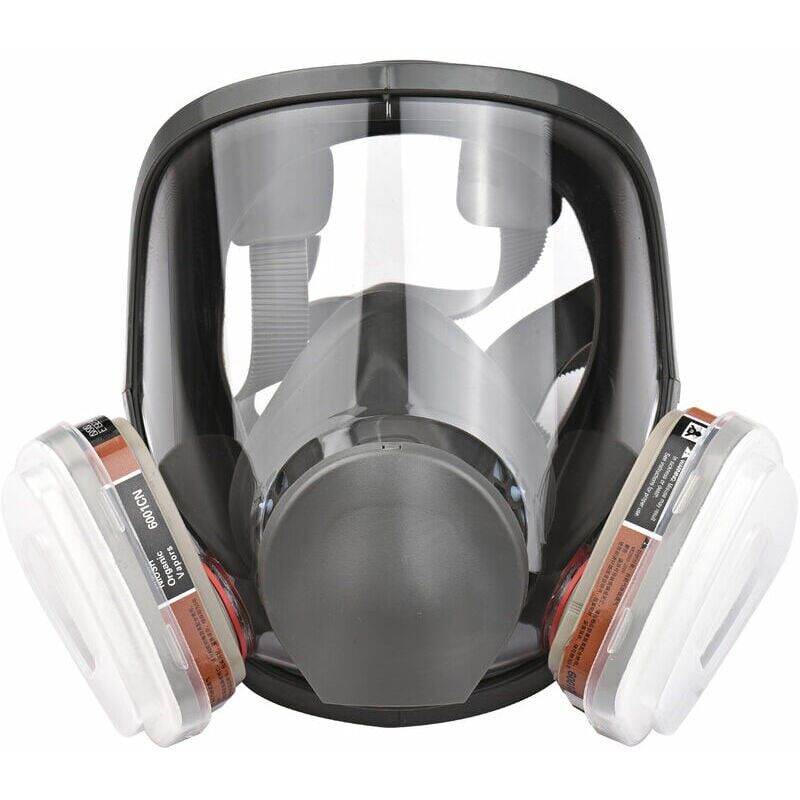 foto del prodotto respiratore riutilizzabile a copertura totale respiratore per vapori organici 16 in 1 per verniciatura, lucidatura, saldatura e altre protezioni sul