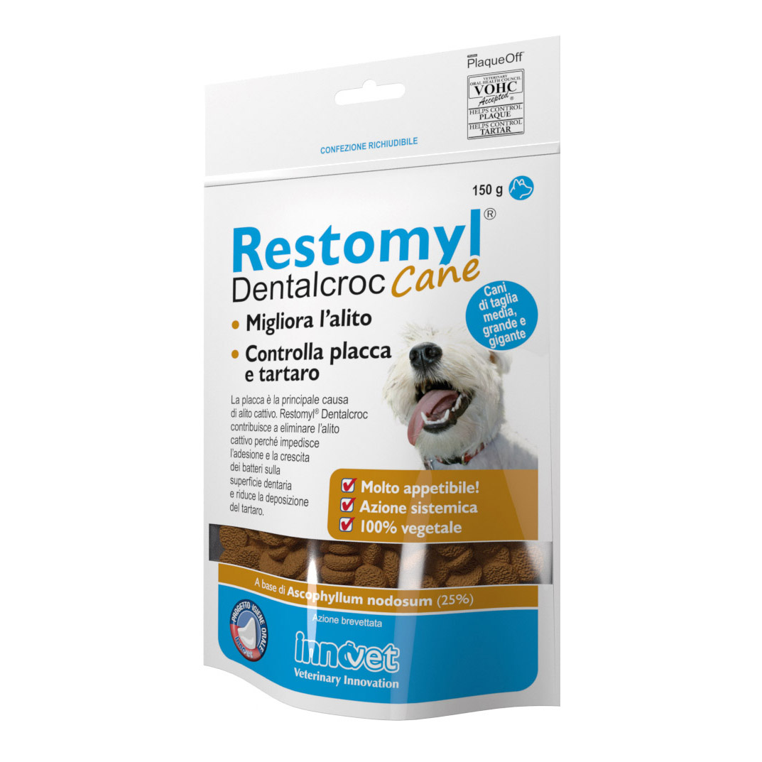 foto del prodotto restomyl dentalcroc cani grandi 150 gr