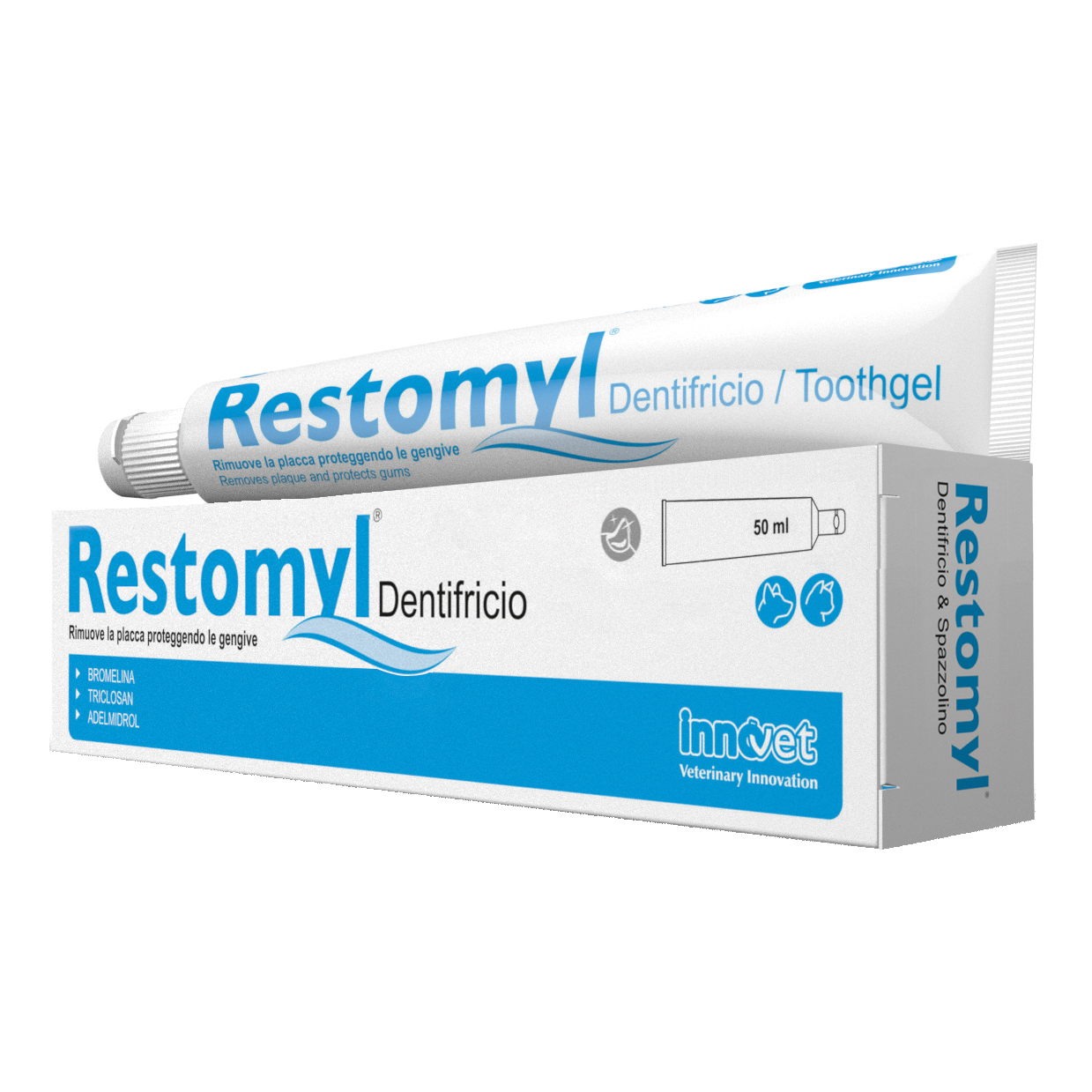 foto del prodotto restomyl dentifricio 50 ml