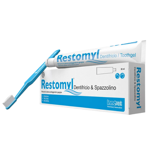 foto del prodotto restomyl dentifricio e spazzolino extra soft innovet 50 ml 1 ordine scegli lo sconto bzr5 bzr20 200 punti fedelt 