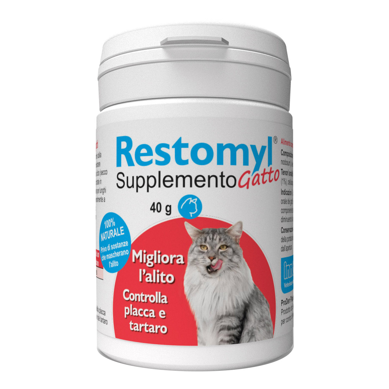 foto del prodotto restomyl supplemento gatto 40 gr