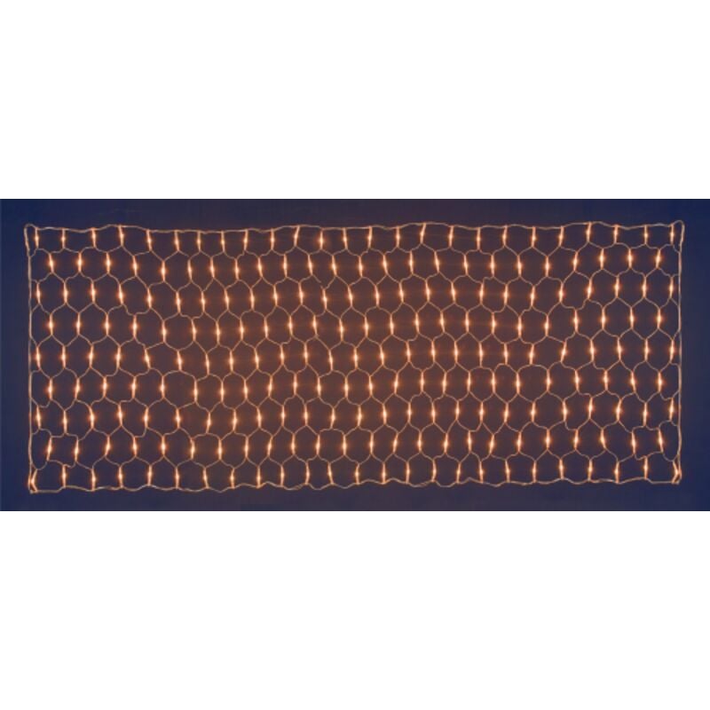 foto del prodotto rete 384 miniluci multicolore minilucciole luci di natale cm 230x80 8 giochi