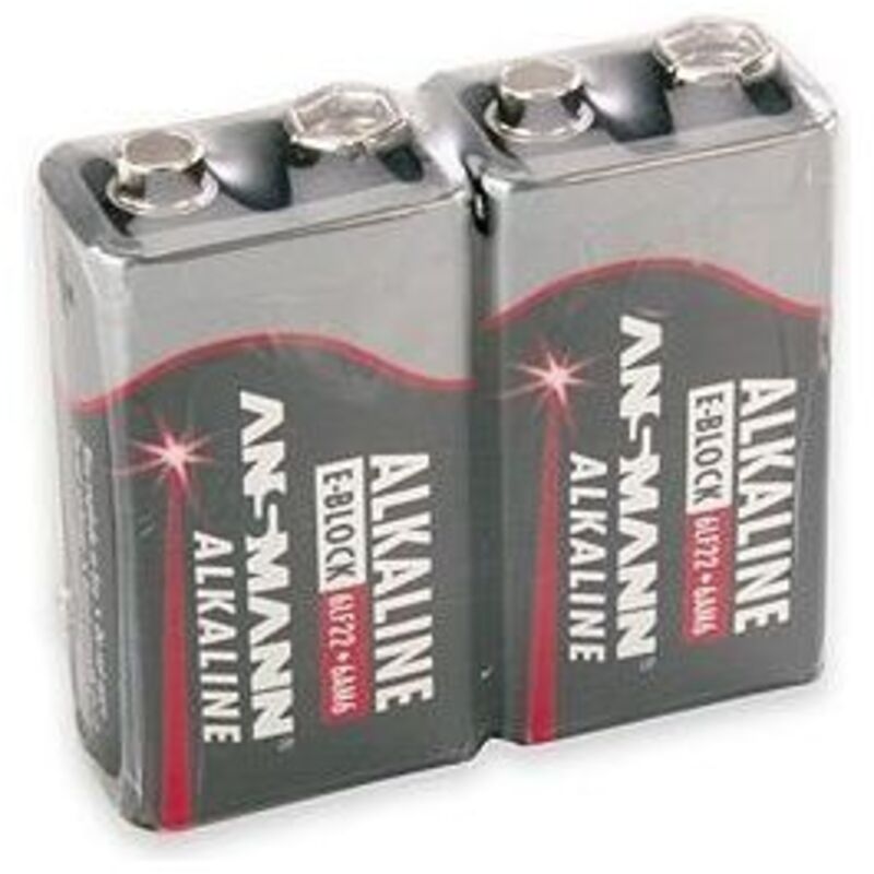foto del prodotto rete 5015591 9v - 2x batteria alcalina - ansmann