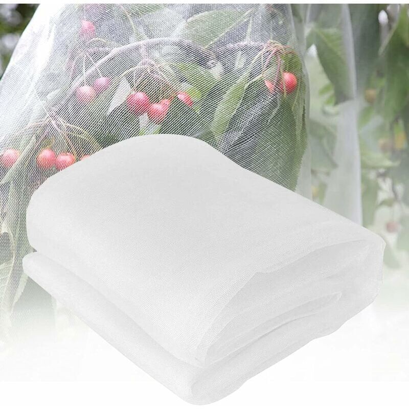 foto del prodotto rete anti insetti 3 m x 10 m, rete anti insetti per piante, rete da giardino, rete anti insetti per orto, rete anti insetti a maglie strette per