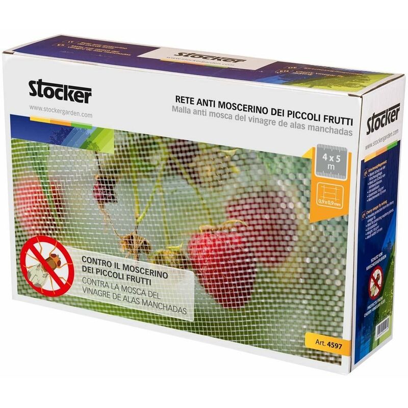foto del prodotto rete anti moscerino dei piccoli frutti 4 x 5 m stocker
