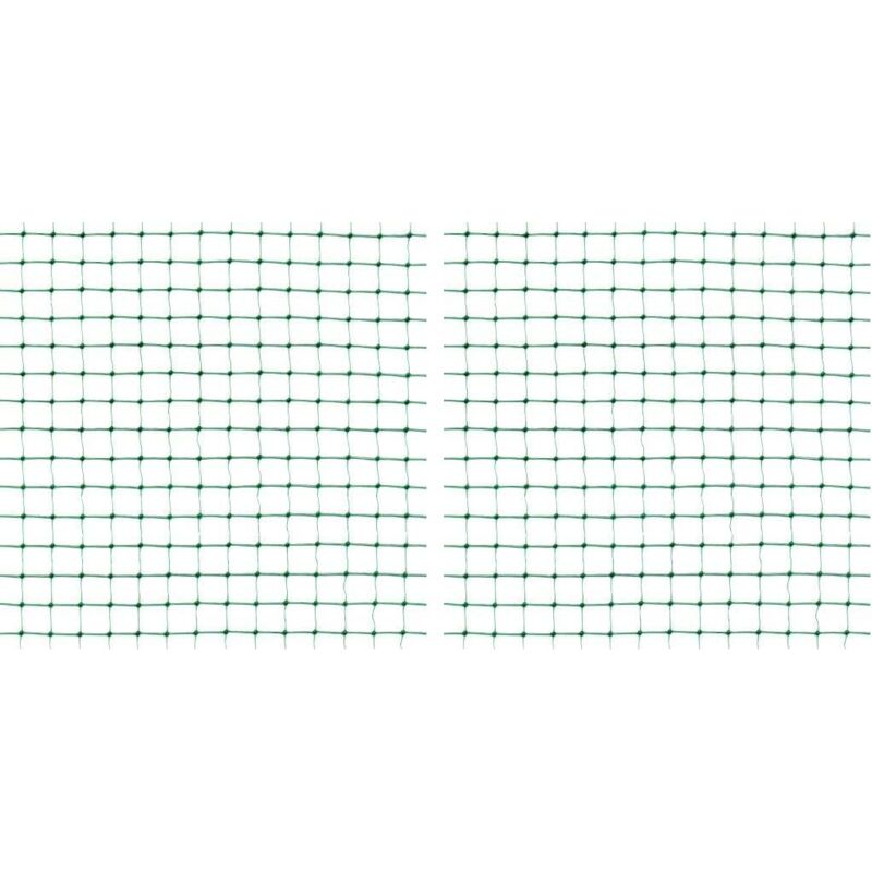 foto del prodotto rete anti uccelli verde 4,00x5 m per proteggere frutta, semi e raccolti dagli attacchi degli uccelli confezione da 2 
