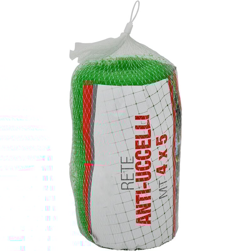 foto del prodotto rete antiuccelli mt 2 x 5 maglia cm.1 x 1