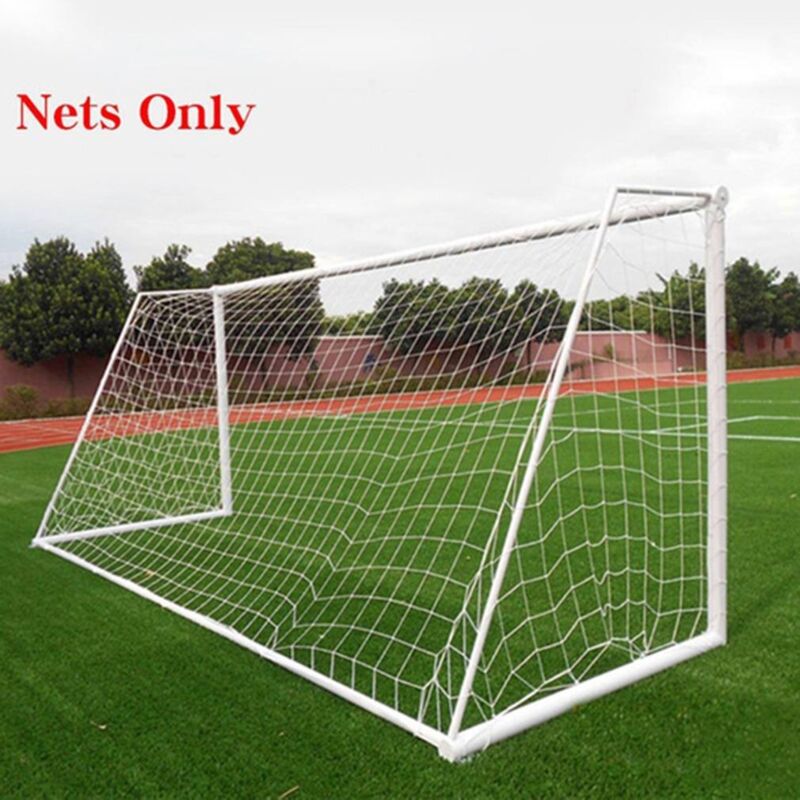 foto del prodotto rete da calcio porta da calcio con rete adatta per telai da calcio 300200120,5 giocatori 1pz 