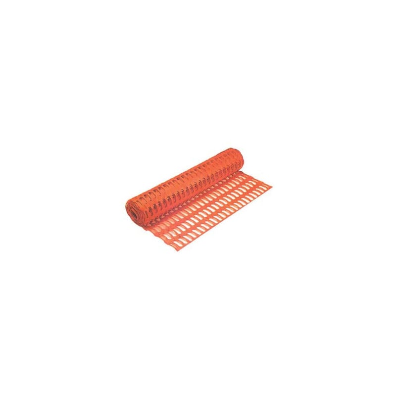 foto del prodotto rete da cantiere h 1,2x50 m 100 gr m2 arancio